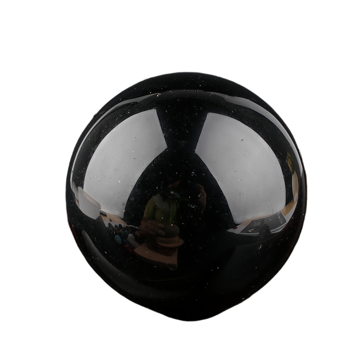 25mm Natural Round Gemstone Beads Sphere Without Hole