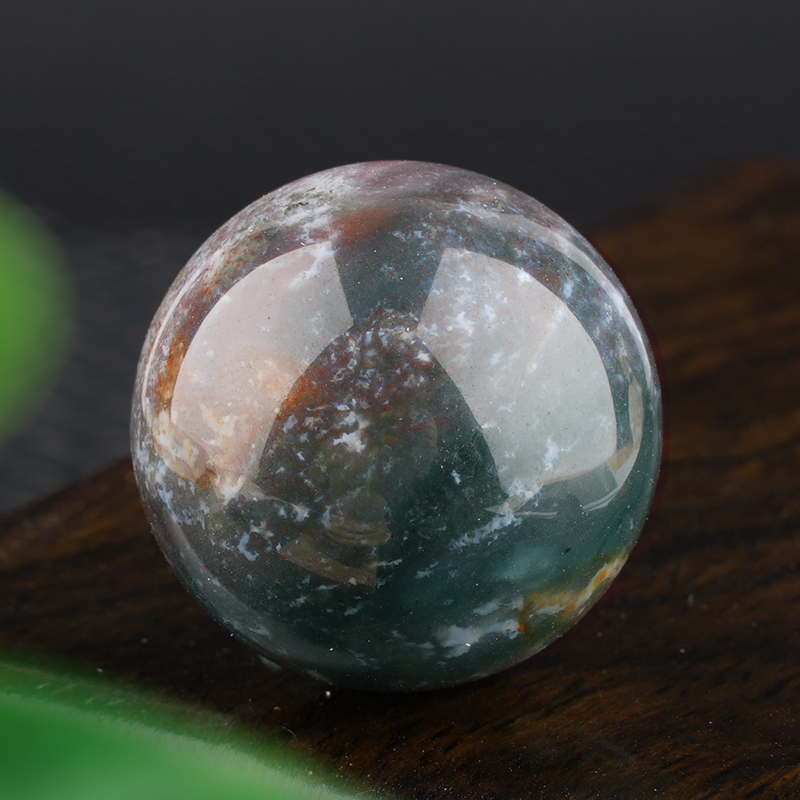 25mm Natural Gemstone Spheres Balls No Hole for Meditation Reiki Healing Chakra Crystal Desk Decoration Ornament Collection