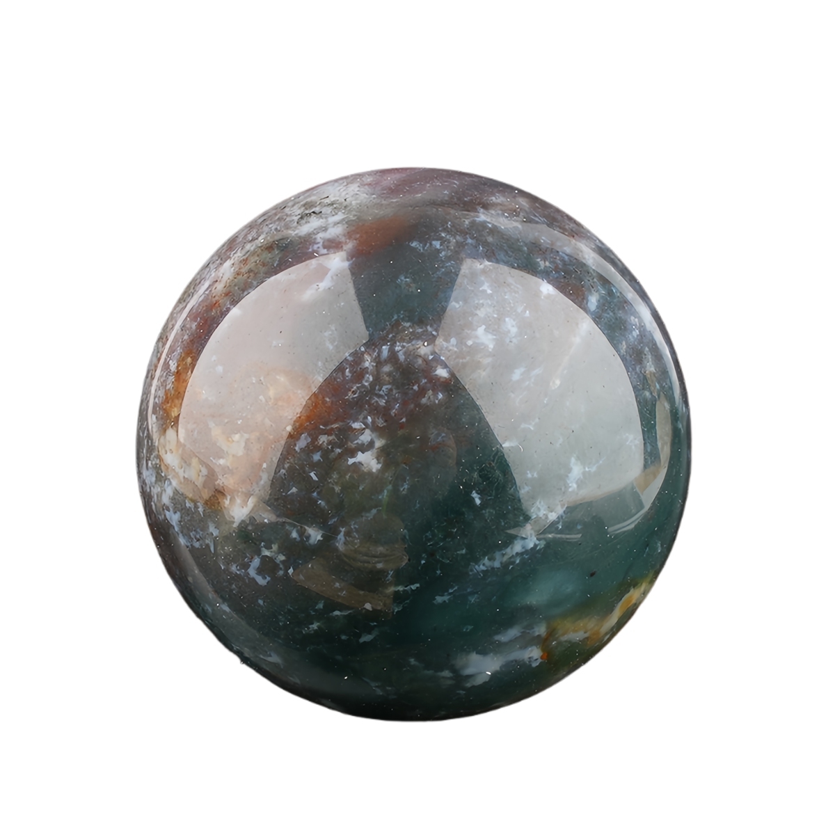 25mm Natural Round Gemstone Beads Sphere Without Hole