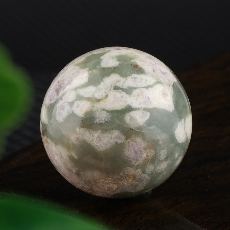 25mm Natural Gemstone Spheres Balls No Hole for Meditation Reiki Healing Chakra Crystal Desk Decoration Ornament Collection