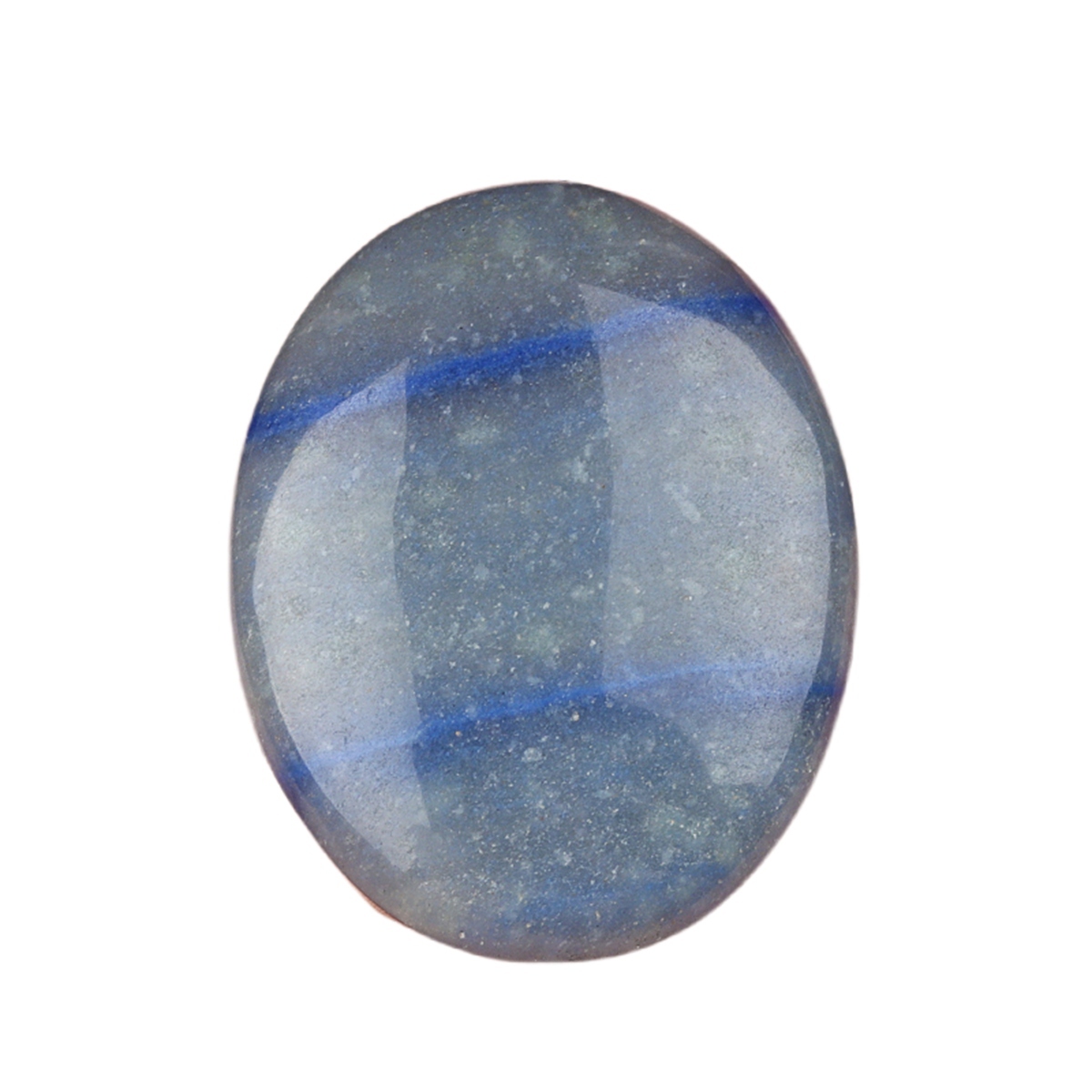 38X48MM Oval Palm Stone  Pebble Energy Worry Pocket Gemstone