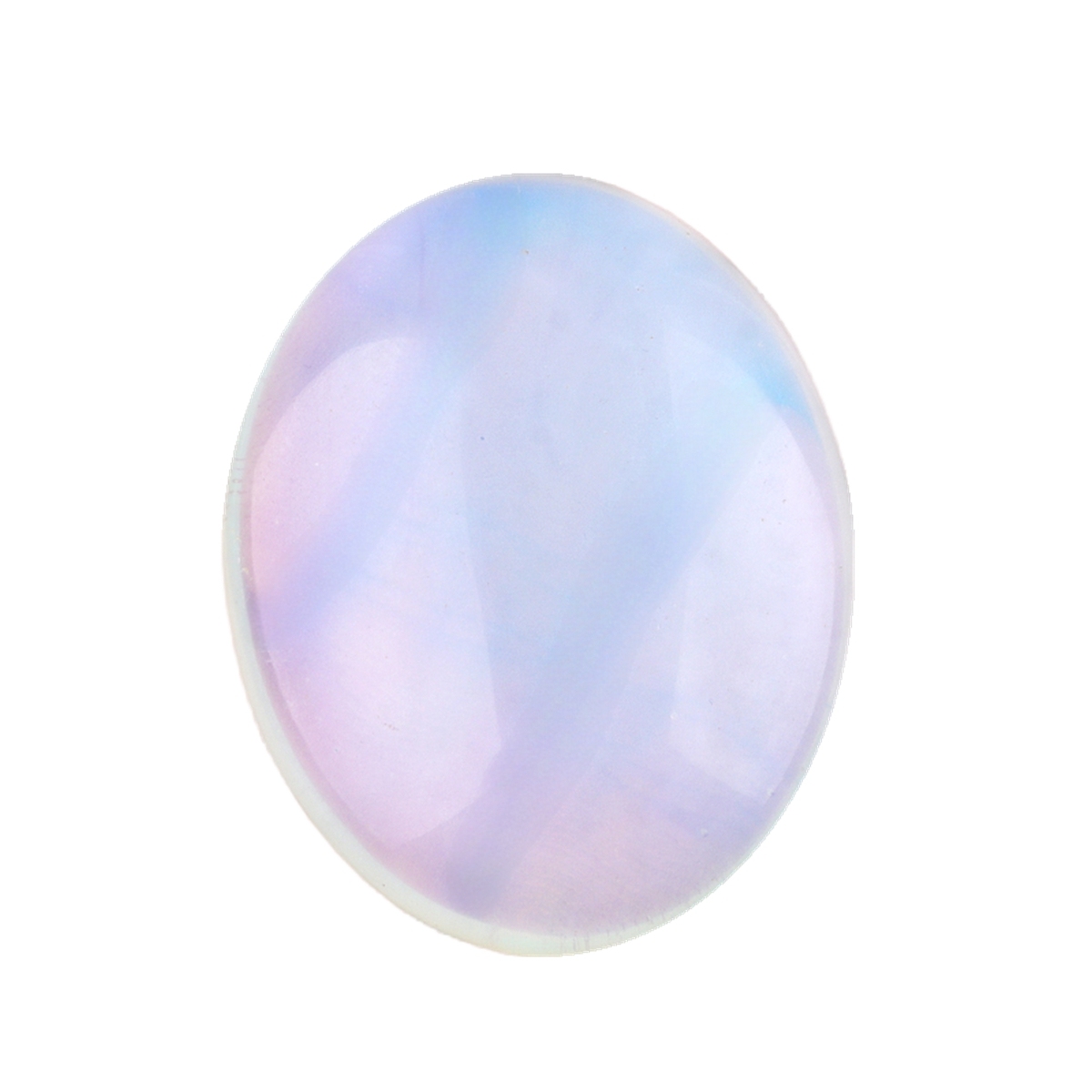 38X48MM Oval Palm Stone  Pebble Energy Worry Pocket Gemstone