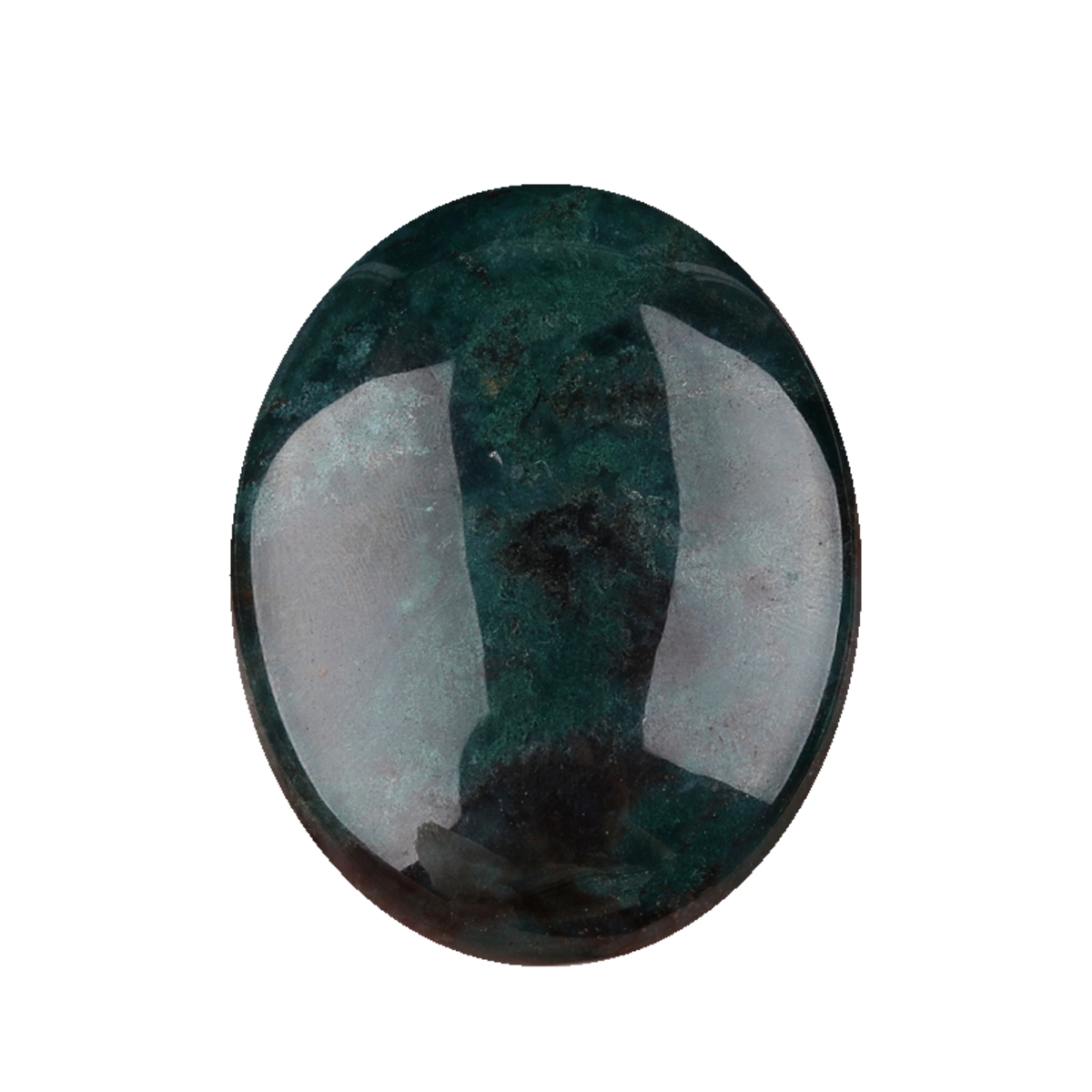 38X48MM Oval Palm Stone  Pebble Energy Worry Pocket Gemstone
