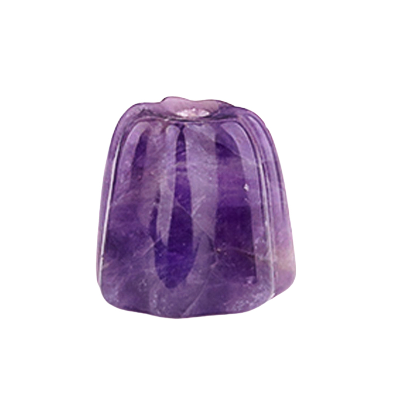 Gemstone 20mm Flower Base Used For Incense Handmade Craved