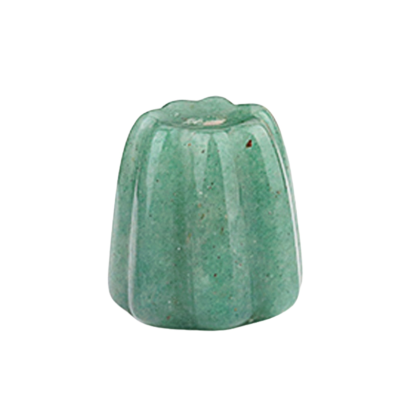 Gemstone 20mm Flower Base Used For Incense Handmade Craved