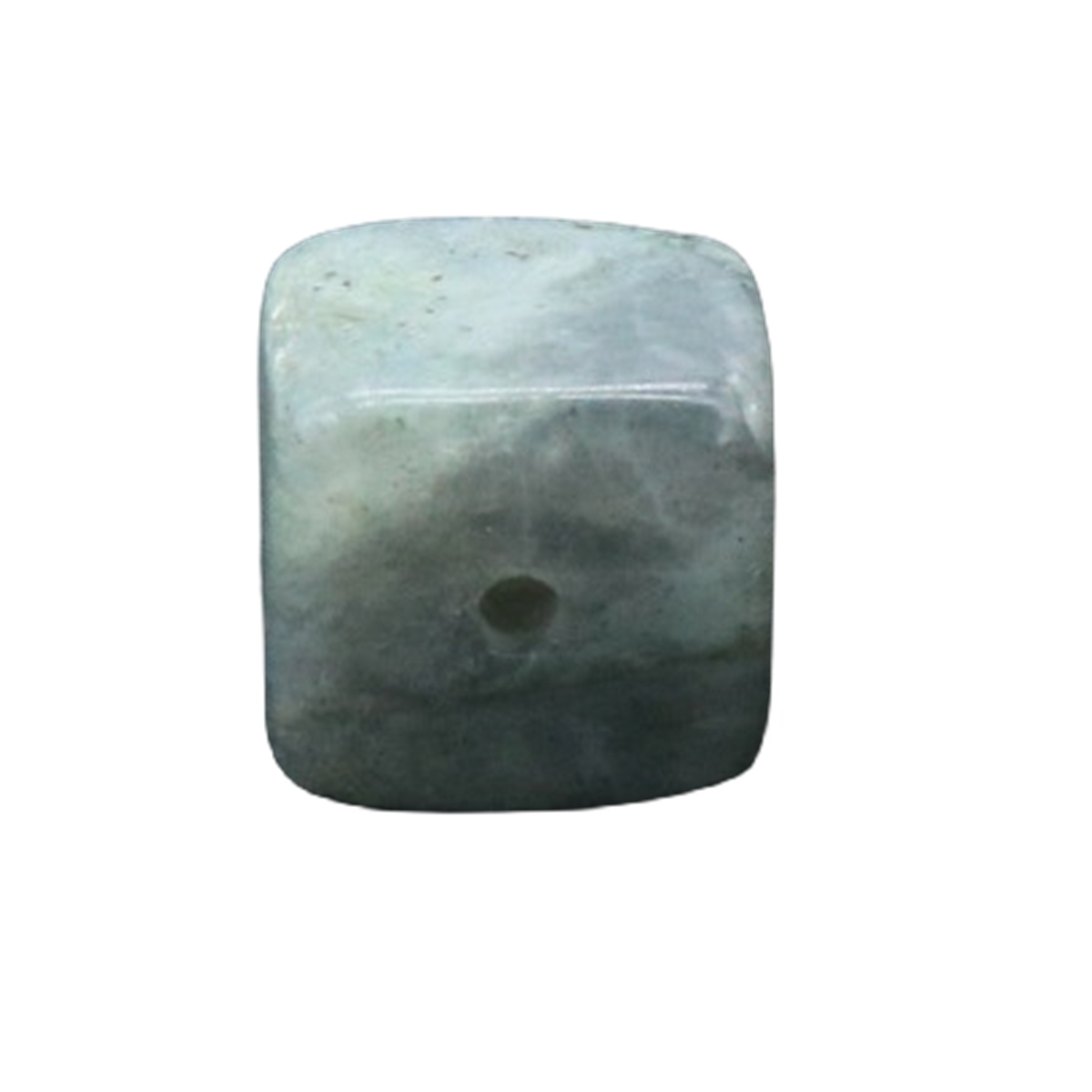 Gemstone 20mm Cube Base Used For Incense Handmade Craved
