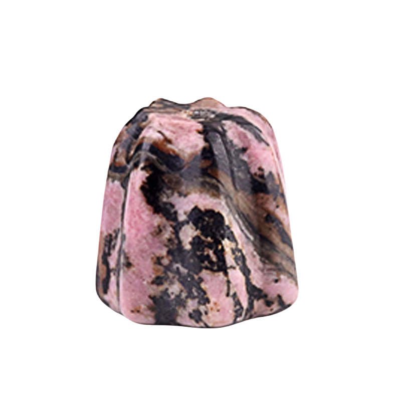 Gemstone 20mm Flower Base Used For Incense Handmade Craved