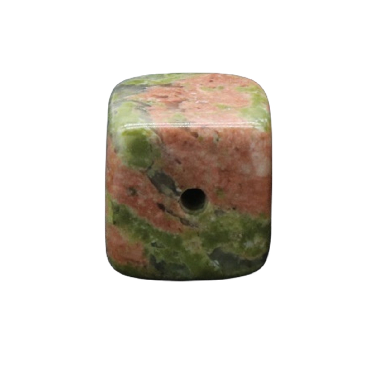 Gemstone 20mm Cube Base Used For Incense Handmade Craved