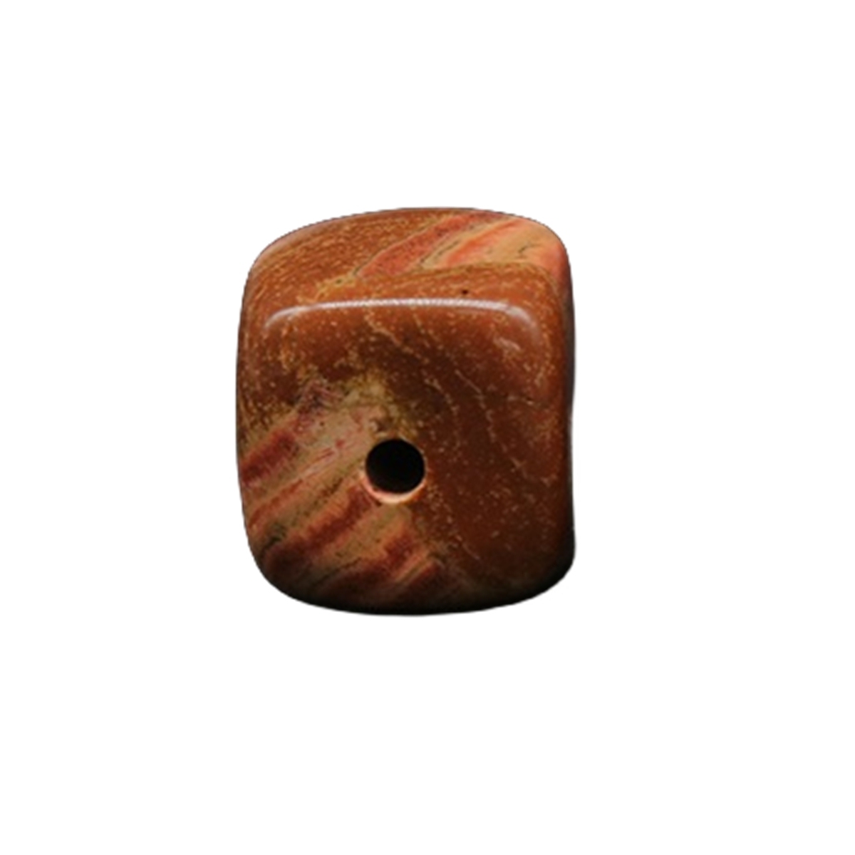 Gemstone 20mm Cube Base Used For Incense Handmade Craved