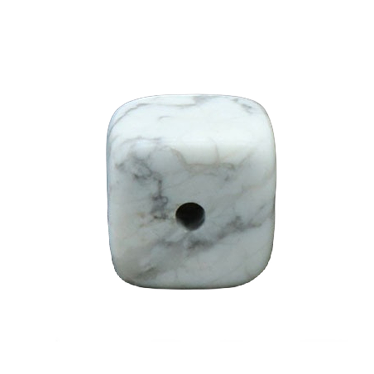 Gemstone 20mm Cube Base Used For Incense Handmade Craved