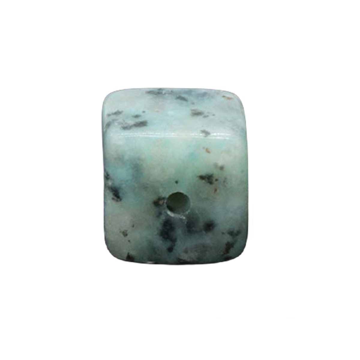 Gemstone 20mm Cube Base Used For Incense Handmade Craved