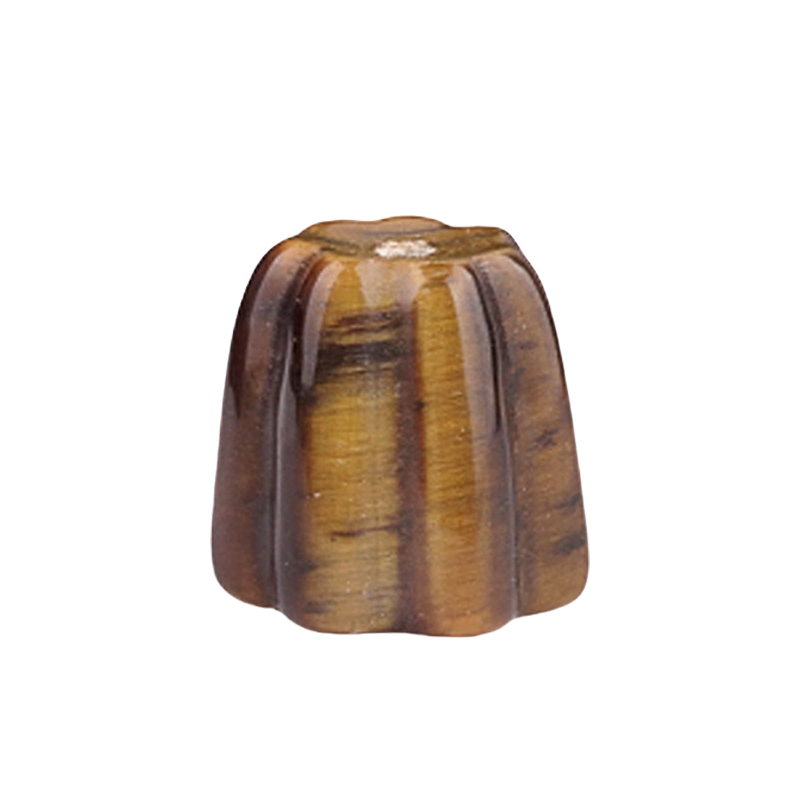 Gemstone 20mm Flower Base Used For Incense Handmade Craved