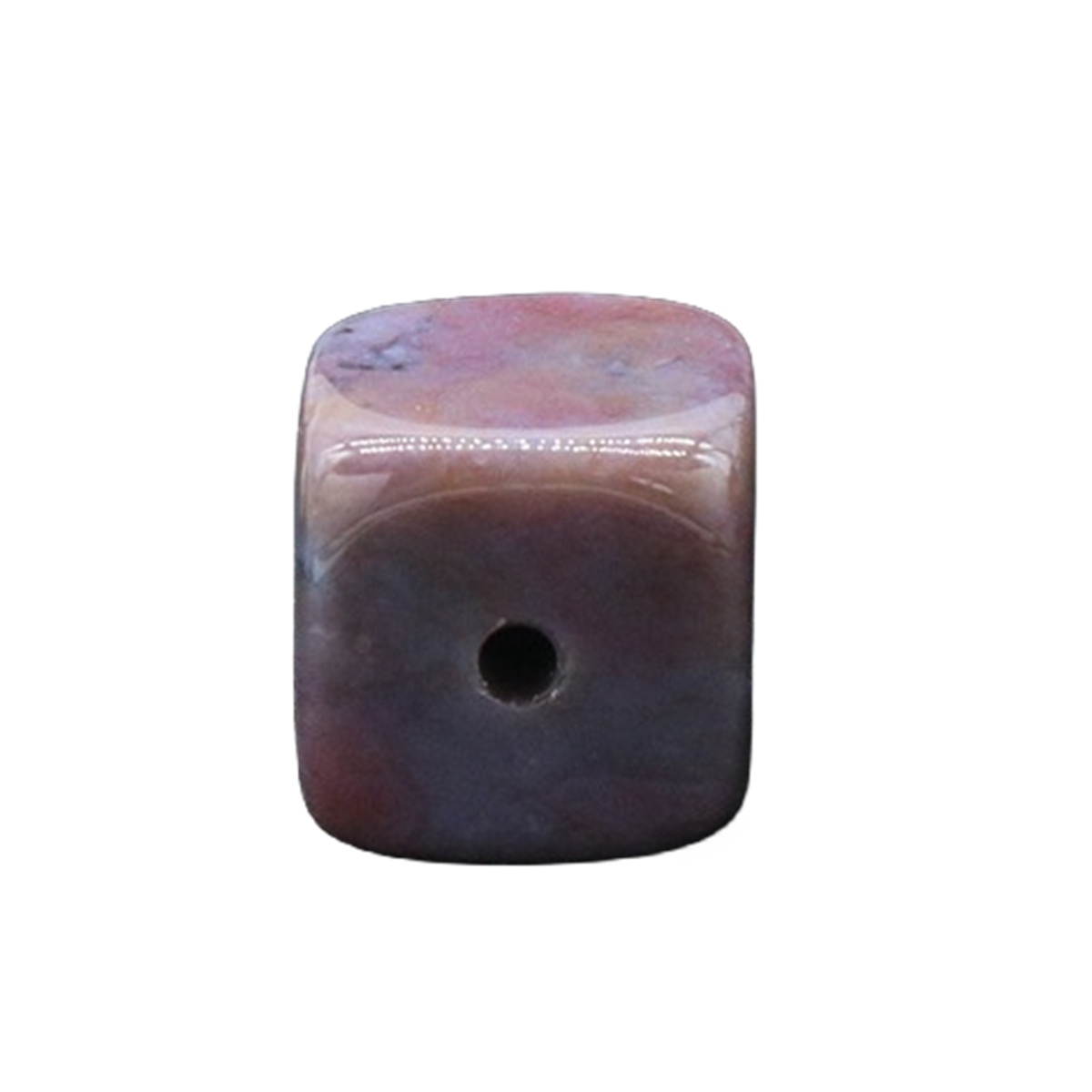 Gemstone 20mm Cube Base Used For Incense Handmade Craved
