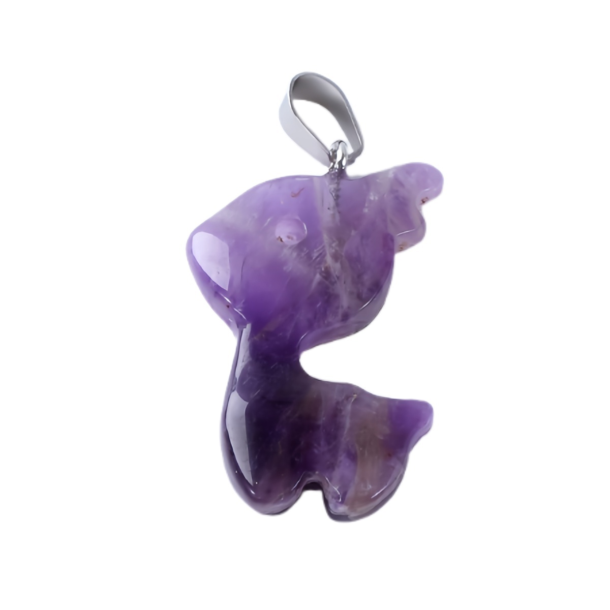 32MM Fawn & Deerlet Stone Pendant for Making Jewlery  Handmade Craved