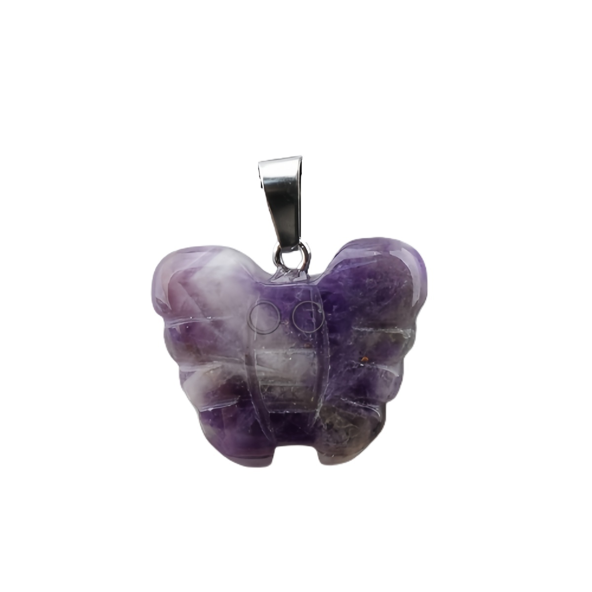 20MM Butterfly Stone Pendant for Making Jewlery  Handmade Craved