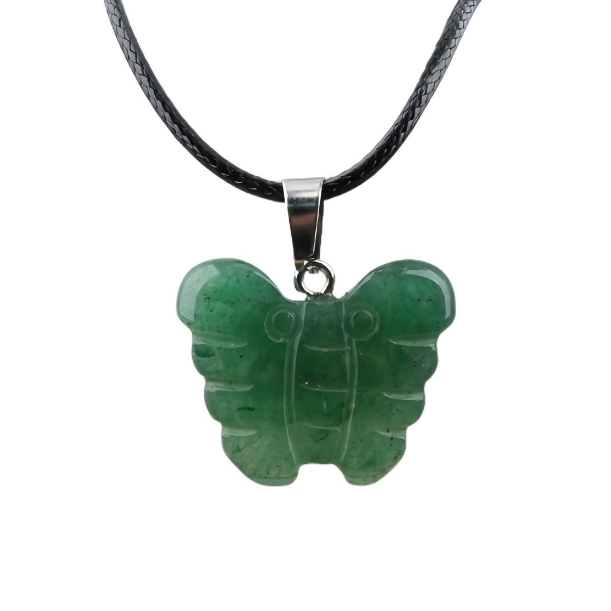 20MM Butterfly Stone Pendant for Making Jewlery  Handmade Craved