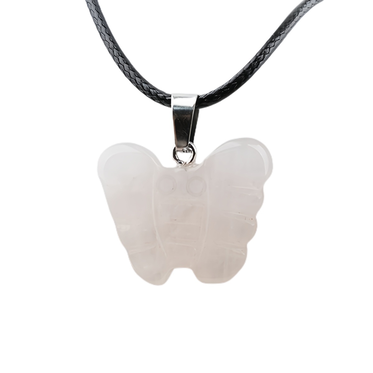 20MM Butterfly Stone Pendant for Making Jewlery  Handmade Craved