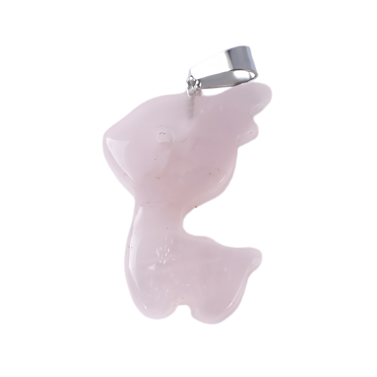 32MM Fawn & Deerlet Stone Pendant for Making Jewlery  Handmade Craved