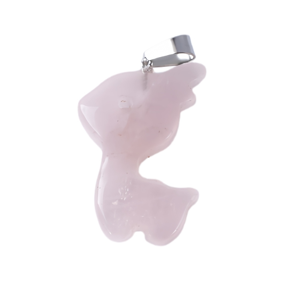 32MM Fawn & Deerlet Stone Pendant for Making Jewlery  Handmade Craved