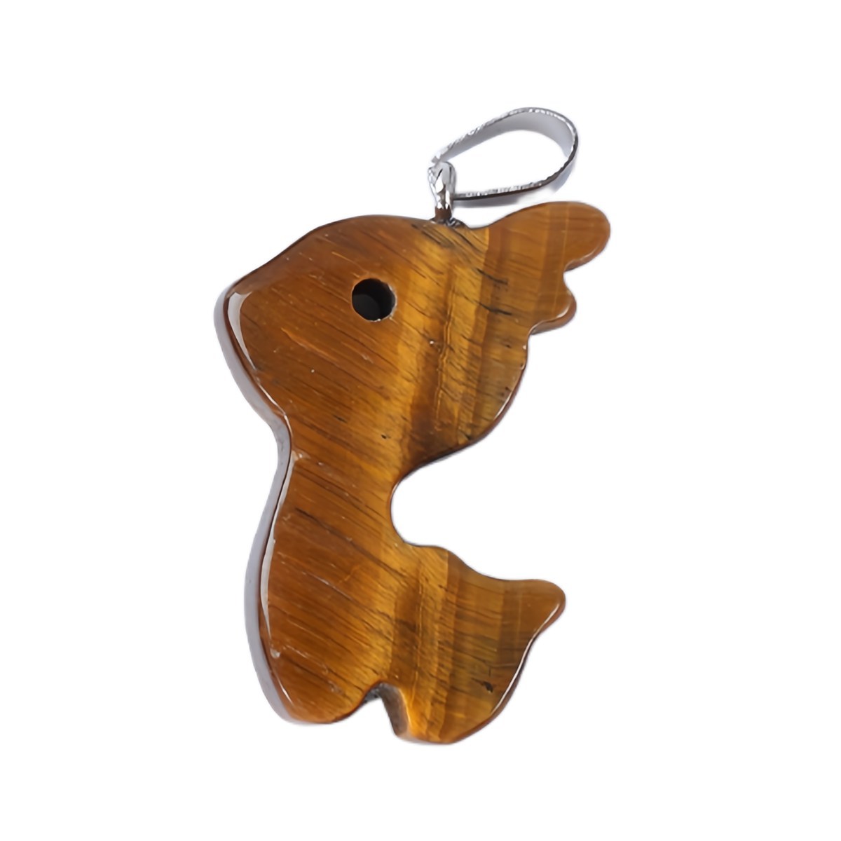 32MM Fawn & Deerlet Stone Pendant for Making Jewlery  Handmade Craved