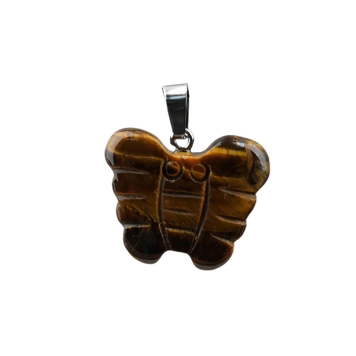 20MM Butterfly Stone Pendant for Making Jewlery  Handmade Craved