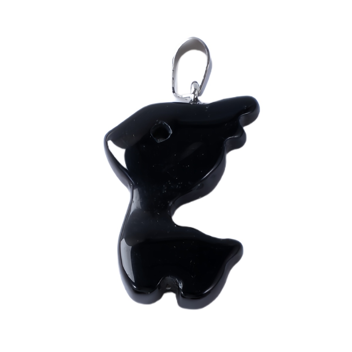 32MM Fawn & Deerlet Stone Pendant for Making Jewlery  Handmade Craved