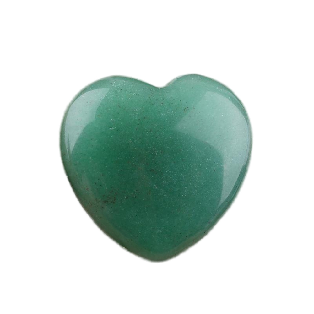 25X25X9MM Love Heart Gemstone for Home Decor