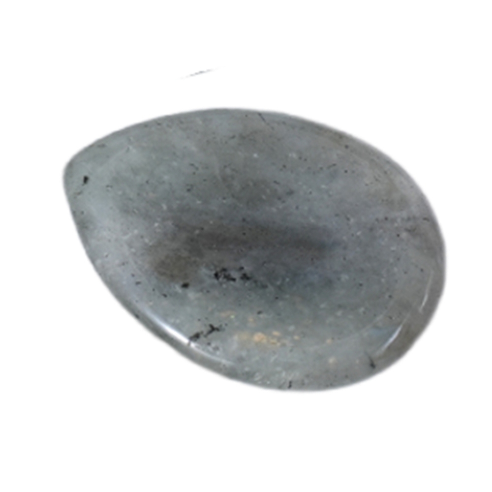 Worry Stone for Anxiety Relief, 35x45mm Teardrop Shape Palm Stone, Natural Healing Gemstone for Stress