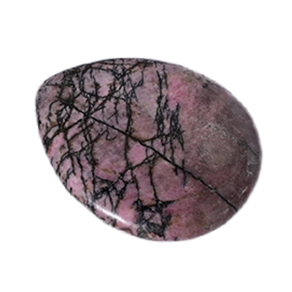 Worry Stone for Anxiety Relief, 35x45mm Teardrop Shape Palm Stone, Natural Healing Gemstone for Stress