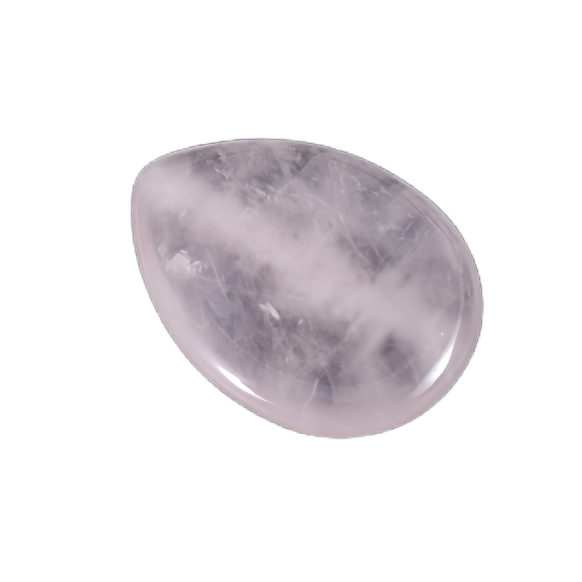 Worry Stone for Anxiety Relief, 35x45mm Teardrop Shape Palm Stone, Natural Healing Gemstone for Stress