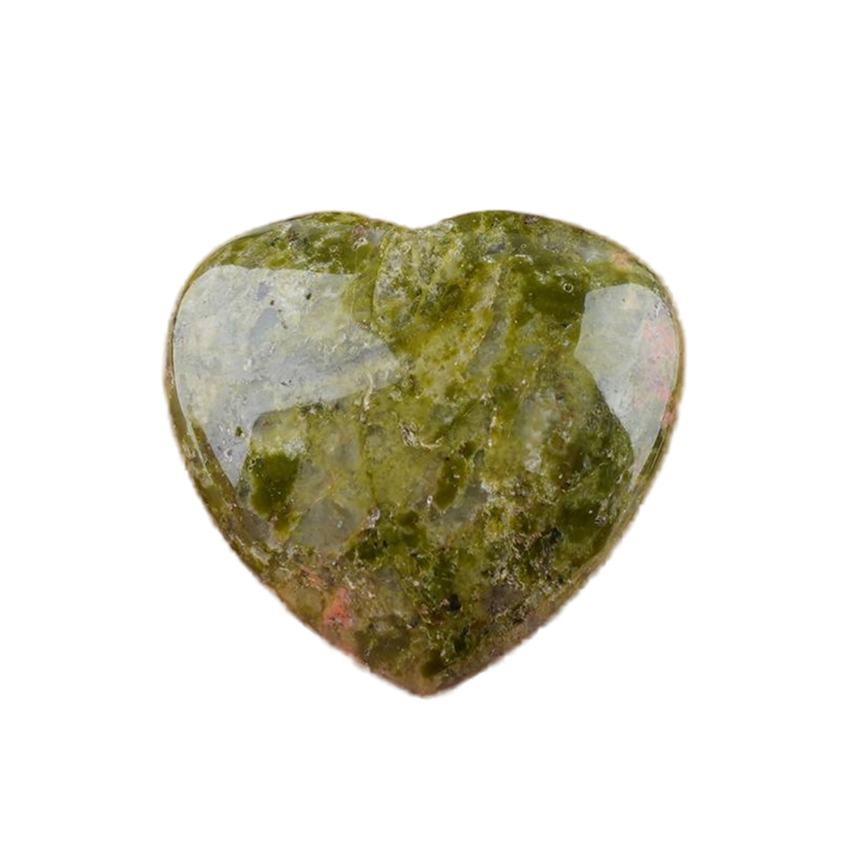 25X25X9MM Love Heart Gemstone for Home Decor
