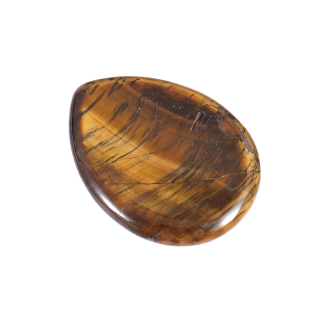 Worry Stone for Anxiety Relief, 35x45mm Teardrop Shape Palm Stone, Natural Healing Gemstone for Stress