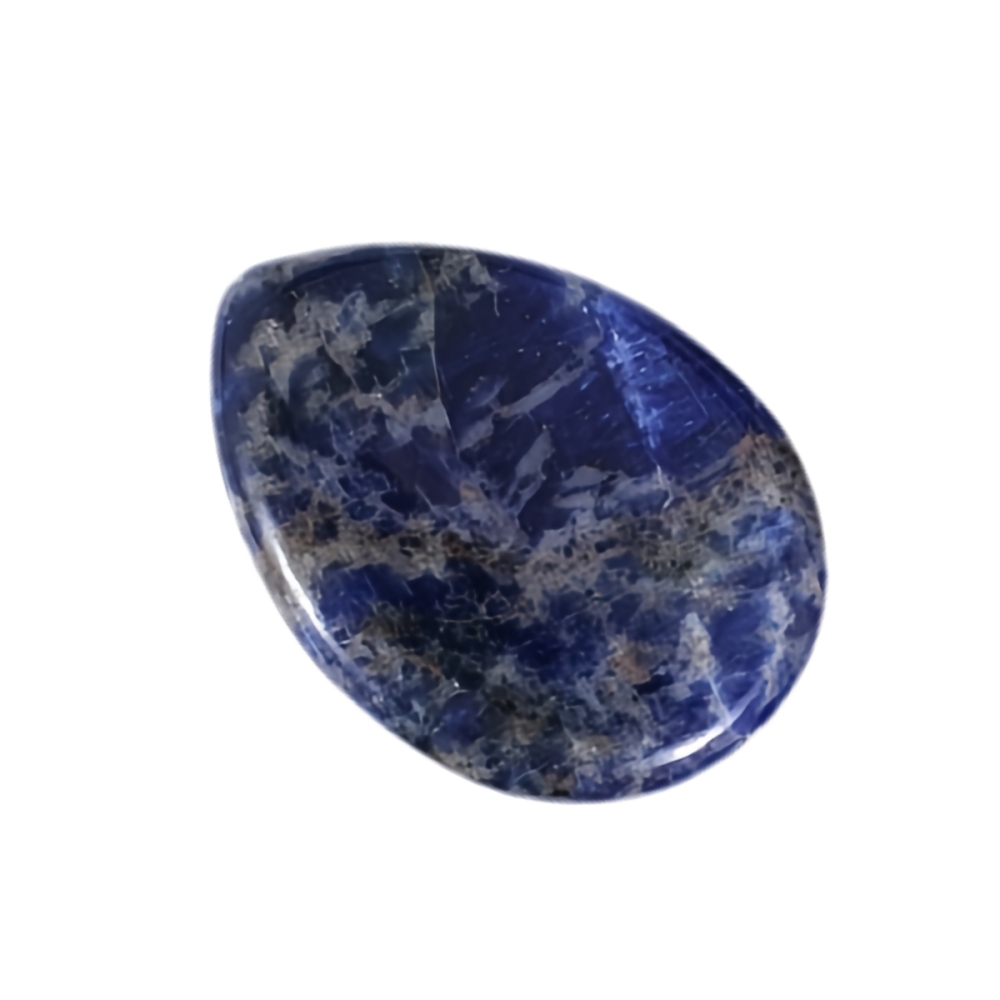 Worry Stone for Anxiety Relief, 35x45mm Teardrop Shape Palm Stone, Natural Healing Gemstone for Stress