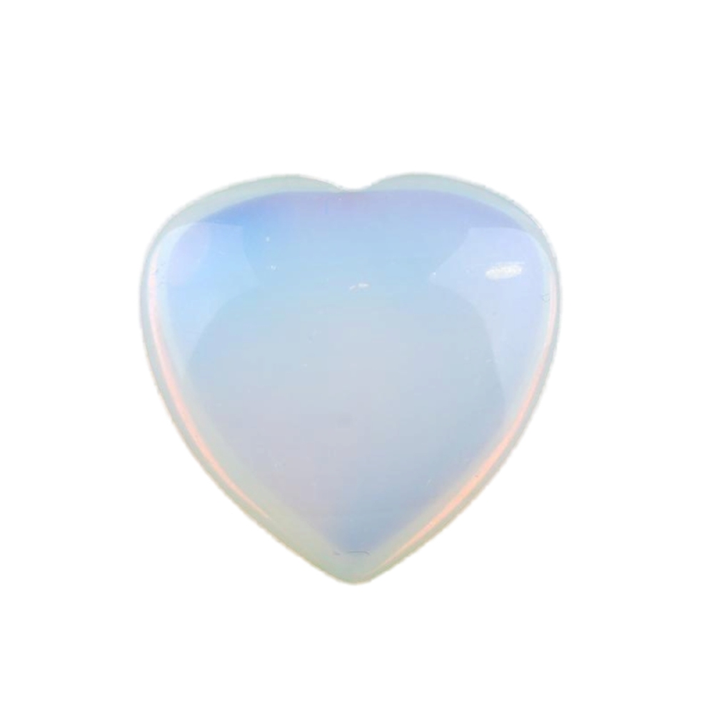25X25X9MM Love Heart Gemstone for Home Decor