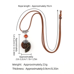 Necklace-Brown Rope