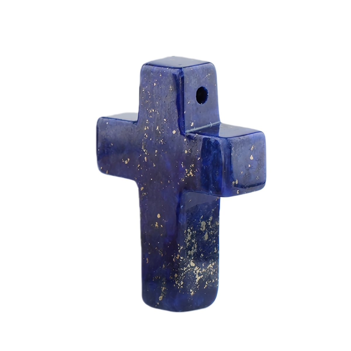 22x30mm Cross Shaped Gemstone Pendant Drilled Horizontal Hole for Making Jewelry