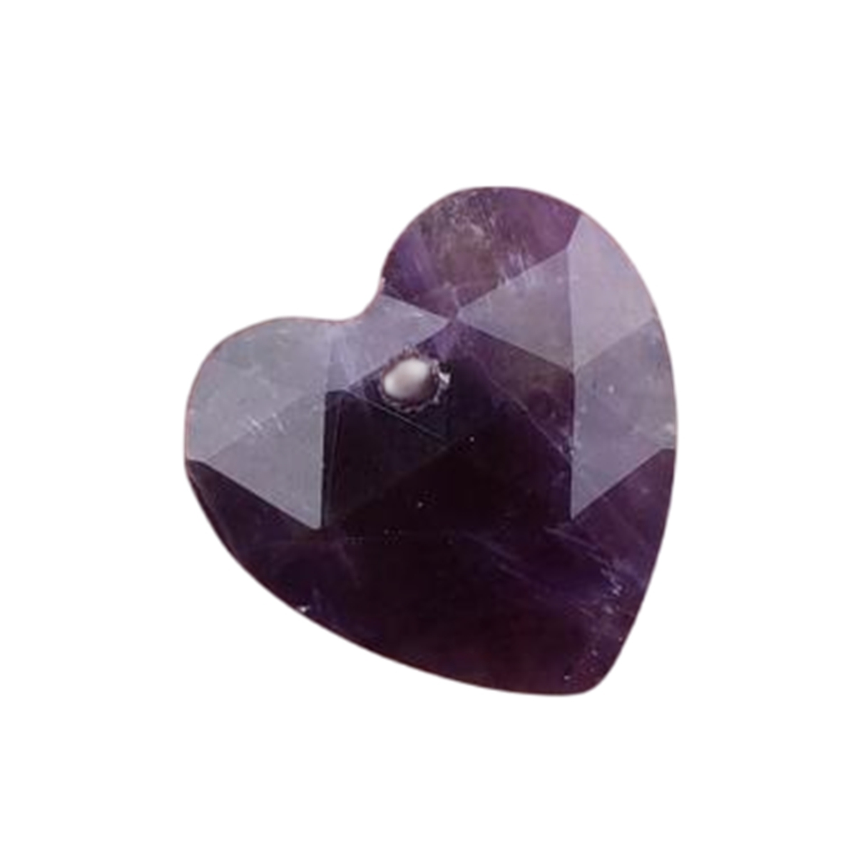 13mm Facted Stone Heart Pendant for Making Jewelry