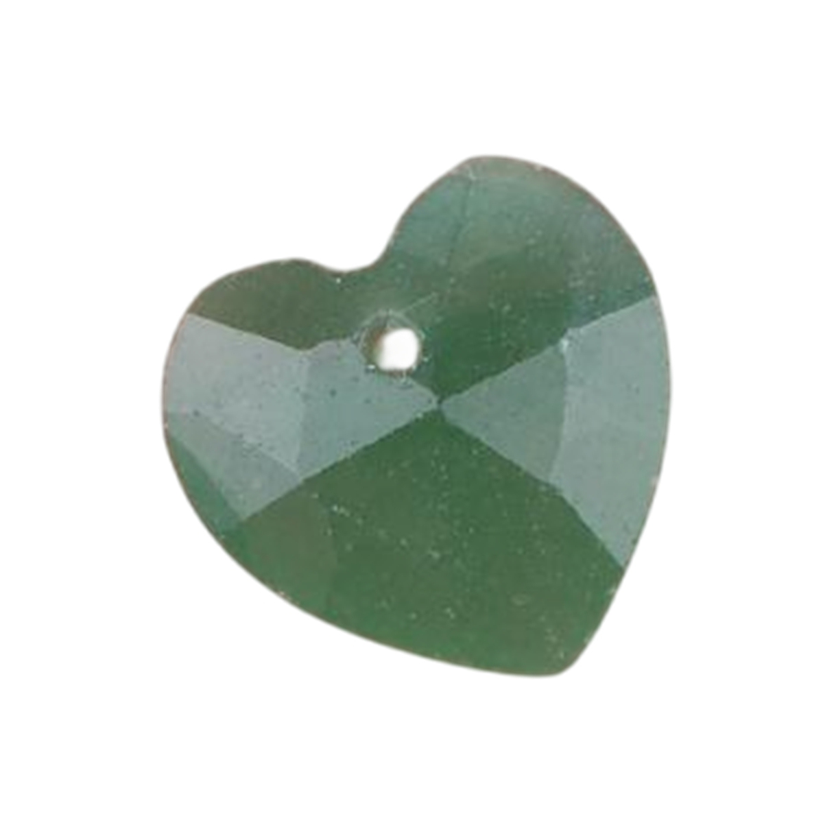13mm Facted Stone Heart Pendant for Making Jewelry
