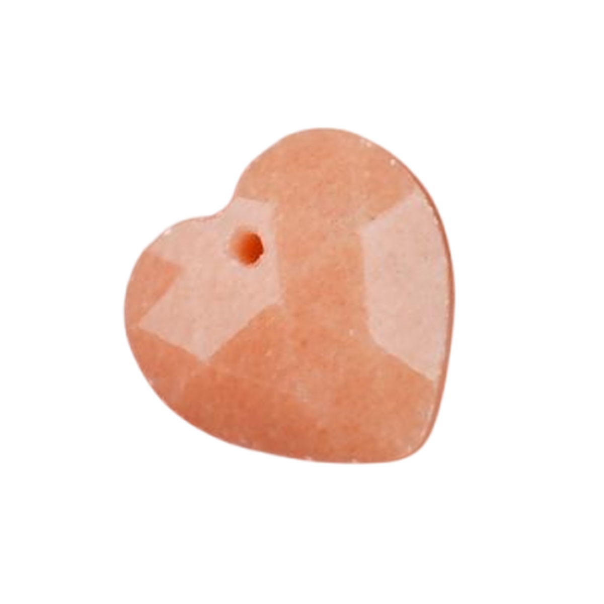 13mm Facted Stone Heart Pendant for Making Jewelry