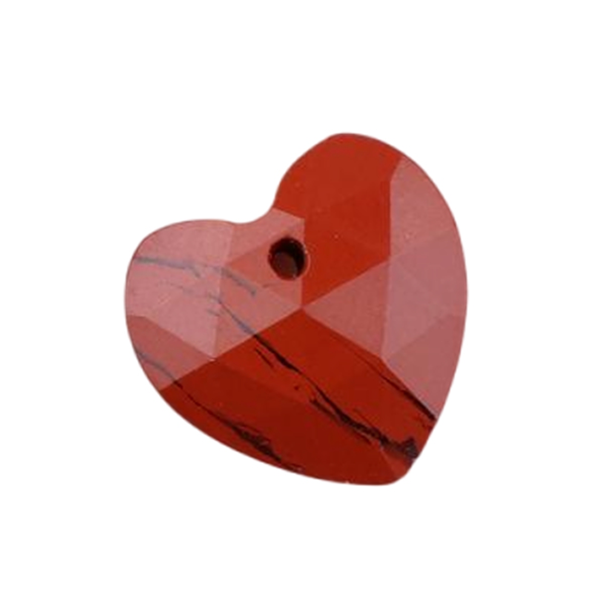 13mm Facted Stone Heart Pendant for Making Jewelry