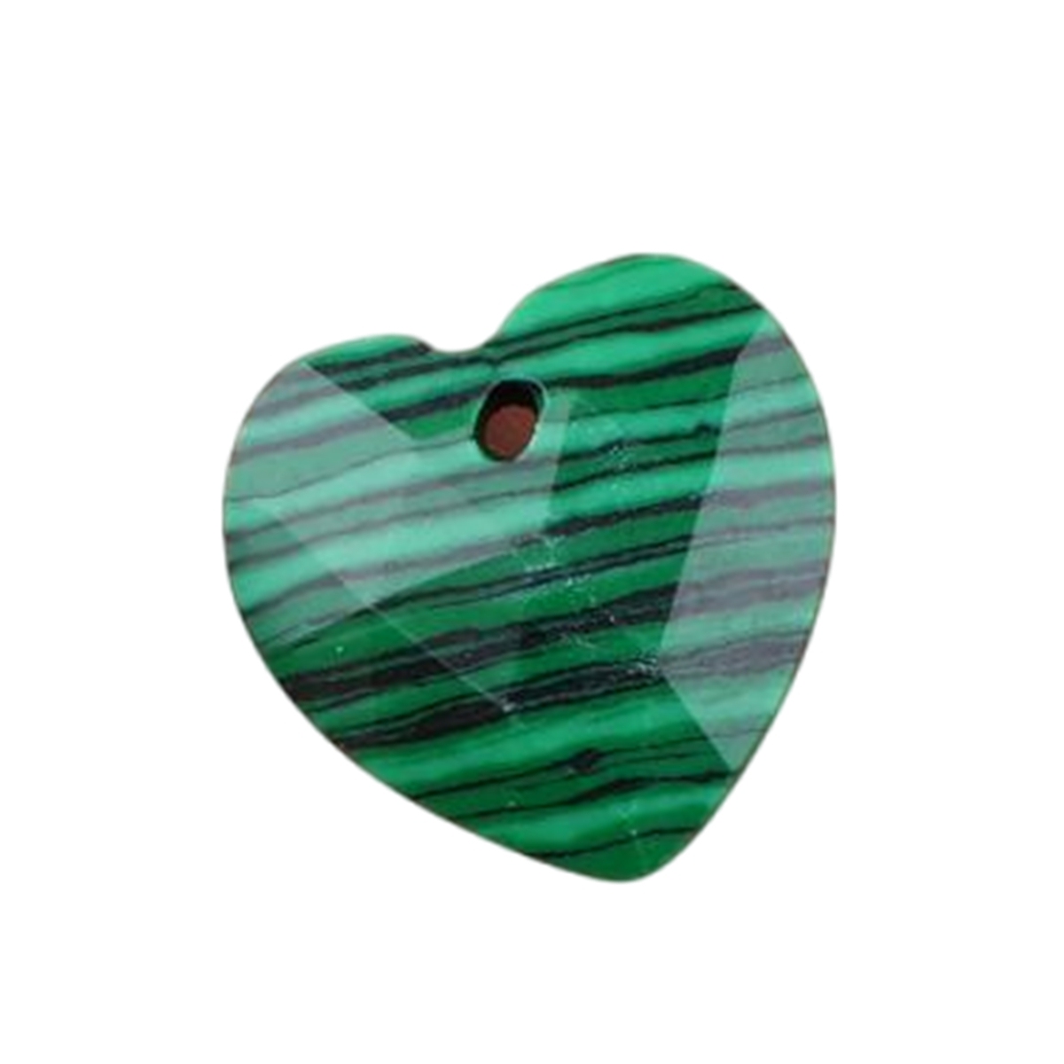 13mm Facted Stone Heart Pendant for Making Jewelry