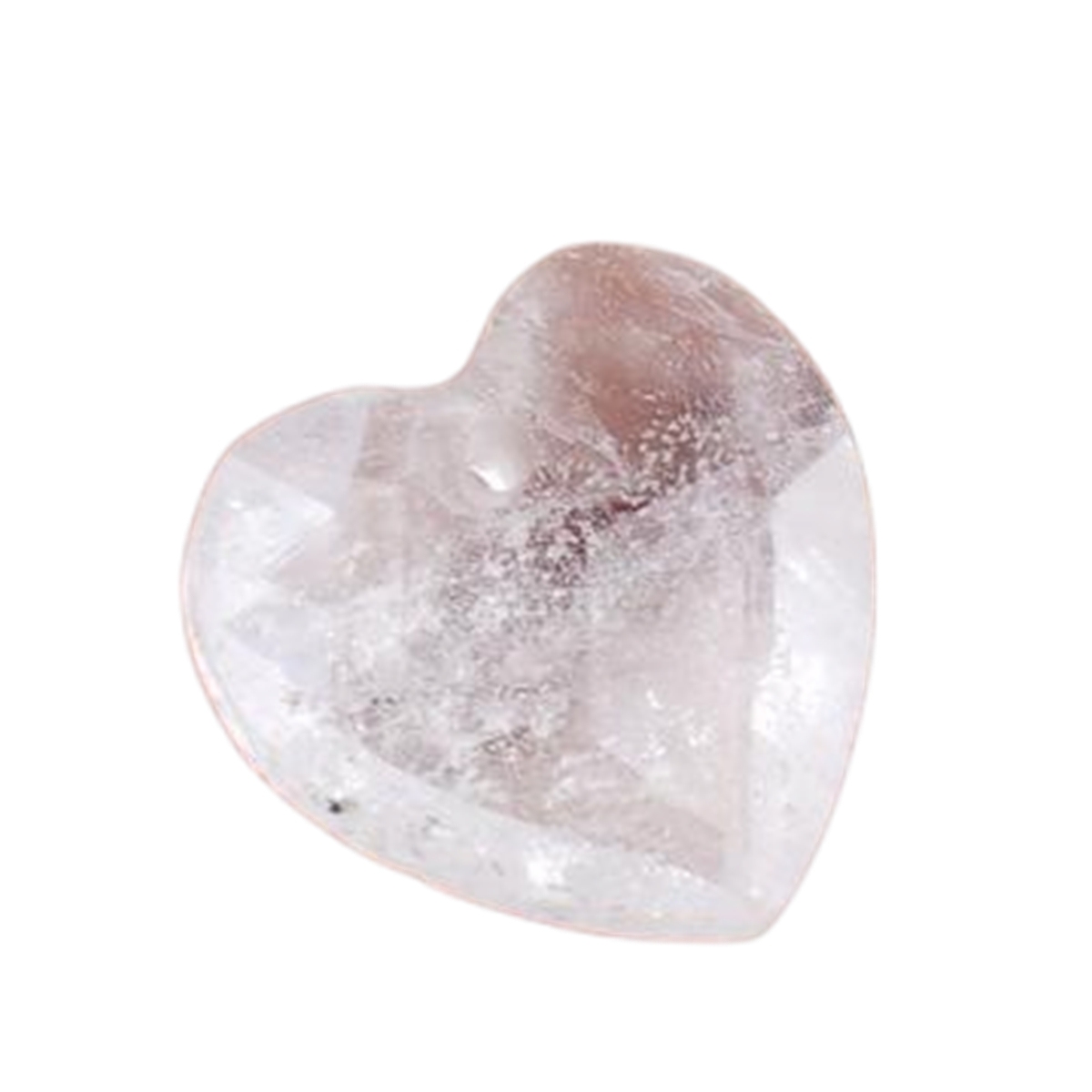 13mm Facted Stone Heart Pendant for Making Jewelry