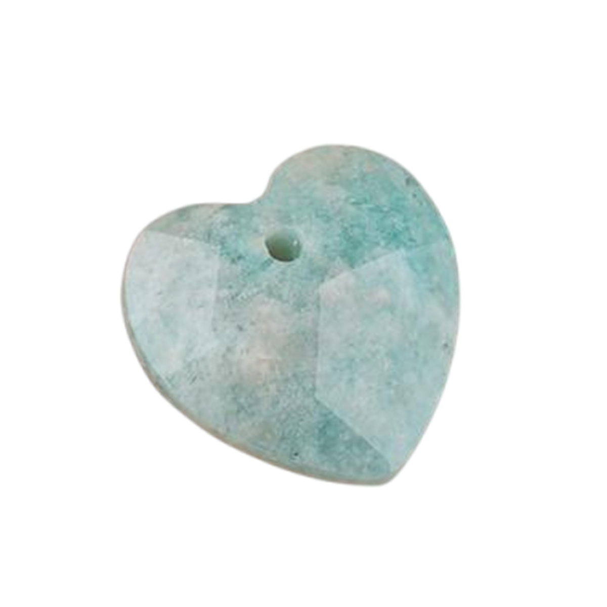 13mm Facted Stone Heart Pendant for Making Jewelry
