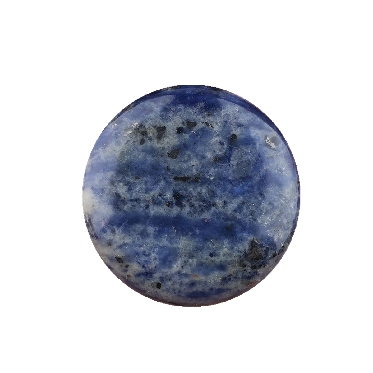 Double Flat Circular Gemstone Disc ;20MM/30mm Round Crystal Cabochon for DIY Jewelry Making Pendant Ring Craft Supplies
