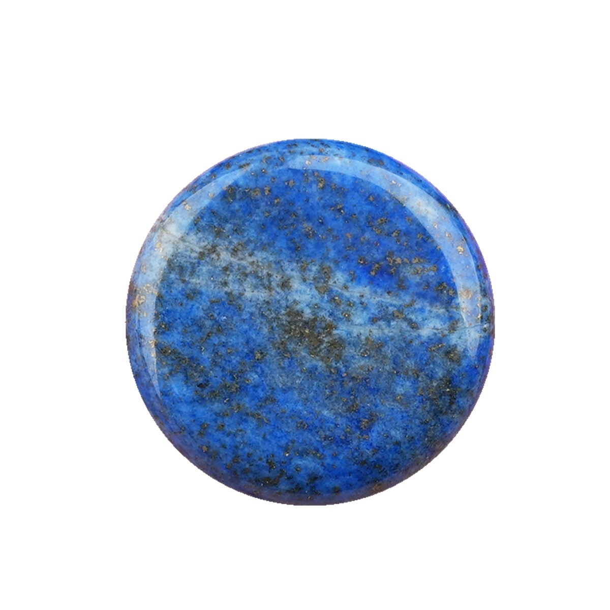 Double Flat Circular Gemstone Disc ;20MM/30mm Round Crystal Cabochon for DIY Jewelry Making Pendant Ring Craft Supplies