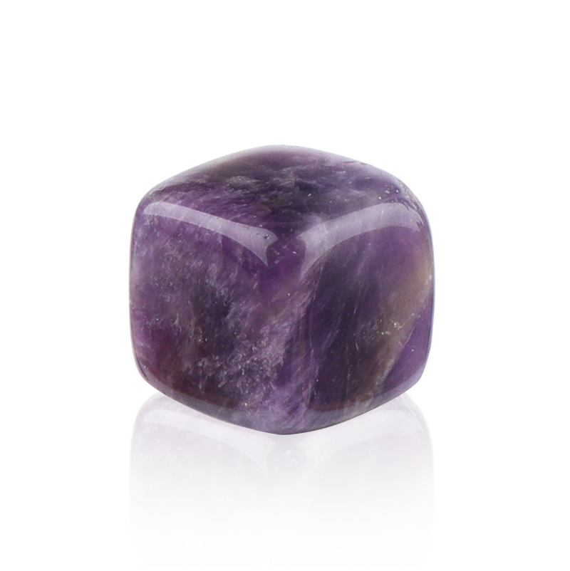 Cube Gemstone Ornament Tumbled Crystal Cubes for Home Decor & Energy Cleaning