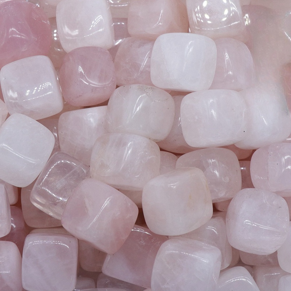 Cube Gemstone Ornament Tumbled Crystal Cubes for Home Decor & Energy Cleaning