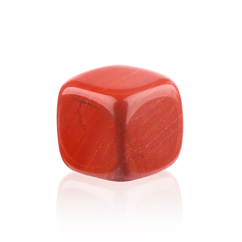 Cube Gemstone Ornament Tumbled Crystal Cubes for Home Decor & Energy Cleaning