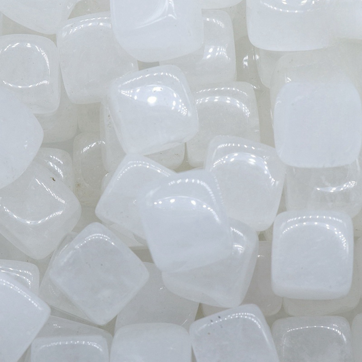 Cube Gemstone Ornament Tumbled Crystal Cubes for Home Decor & Energy Cleaning