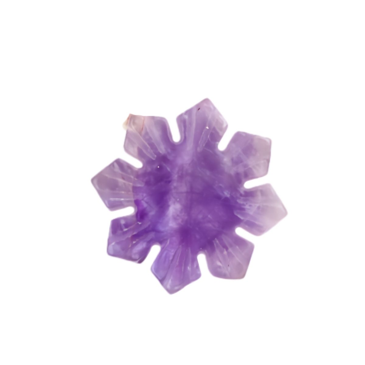 30mm Snowflake Gemstone Pendant for Home Decoration